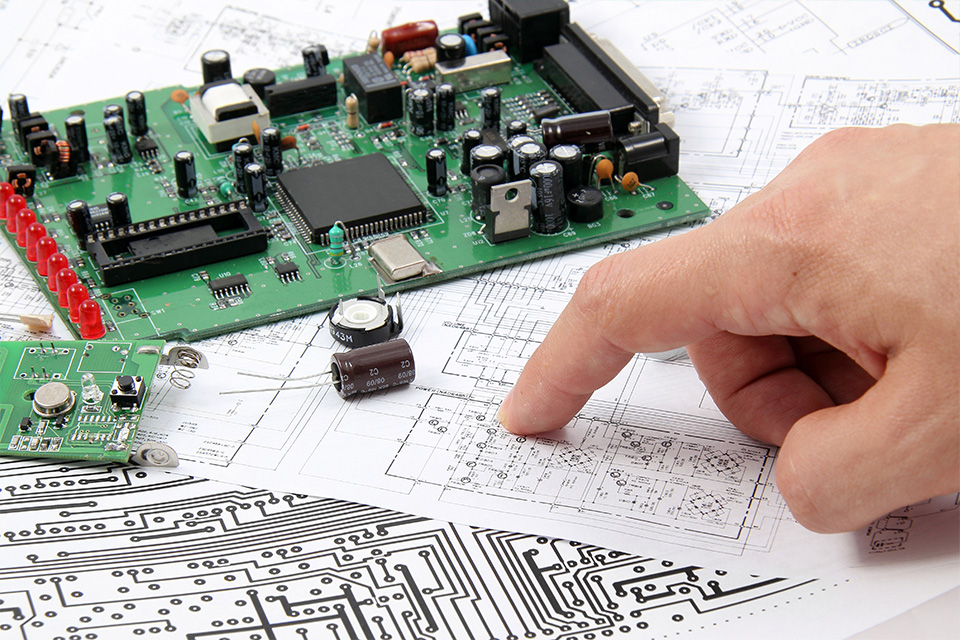 Custom-made printed circuit boards (PCBs)